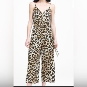 Banana Republic Leopard Jumpsuit